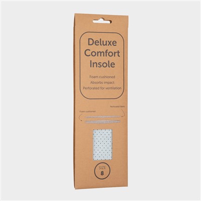 Deluxe Comfort Insole Size 8
