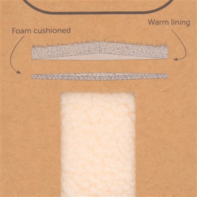 Warm Lined Cut to Size Insole
