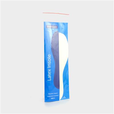 Latex Insoles Size 4
