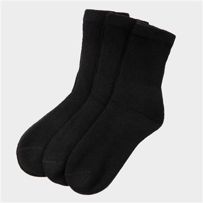Womens 3 Pack Comfort Top Socks