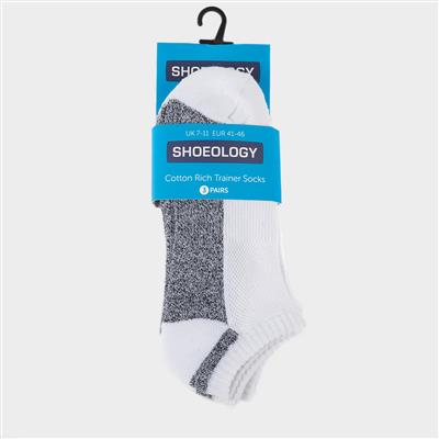 Newlyn 3 Pack Mens Trainer Socks