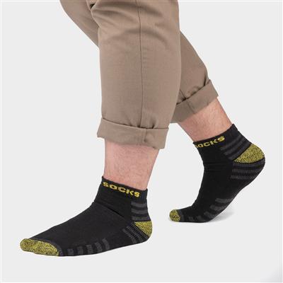 Mens 3 Pack Low Cut Work Socks