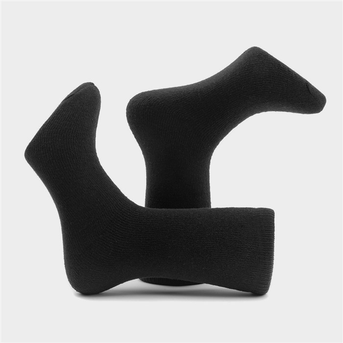 Mens Black 3 Pack Thermal Socks
