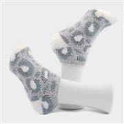 Womens 2 Pack Cosy Snuggle Trainer Socks (Click For Details)