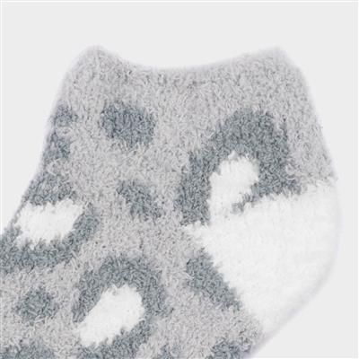 Womens 2 Pack Cosy Snuggle Trainer Socks