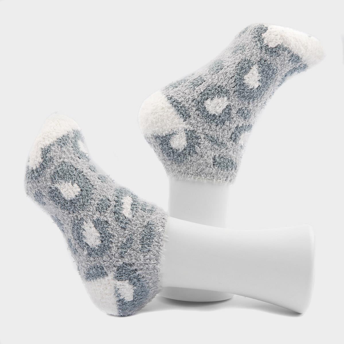 Womens 2 Pack Cosy Snuggle Trainer Socks