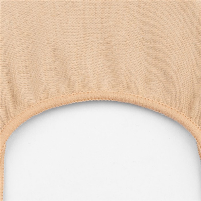Womens 4 Pack Nude Shoe Liners