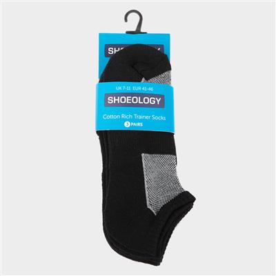 Newlyn Mens 3 Pack Trainer Socks