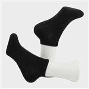 Fowley 5 Pack Womens Black Trainer Socks (Click For Details)