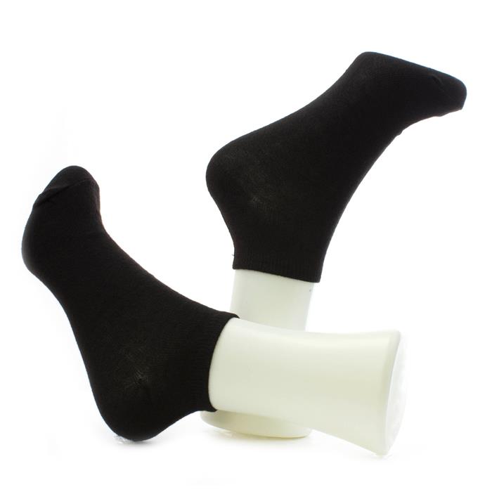 Image of Shoeology Womens  Pack Black Trainer Socks