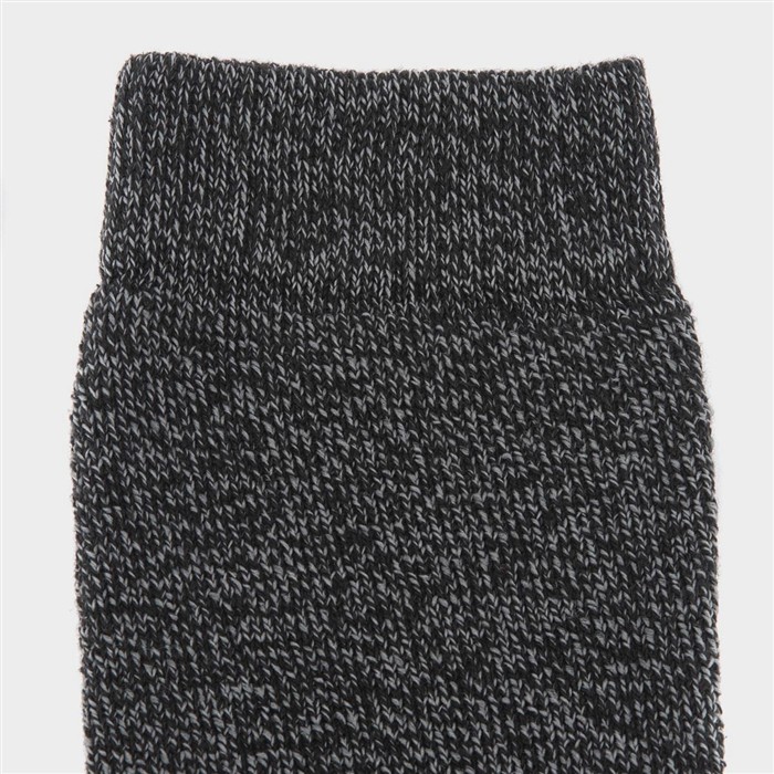 Mens 3 Pack Grey & Navy Boot Socks