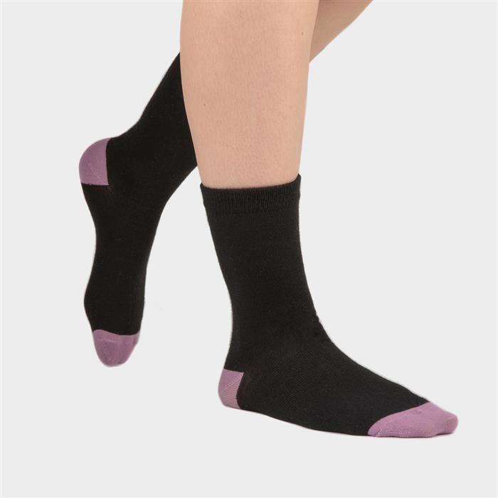 4 Pack Womens Multi-Coloured Ankle Socks