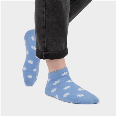 Eccles Womens Multi 4 Pack Trainer Socks