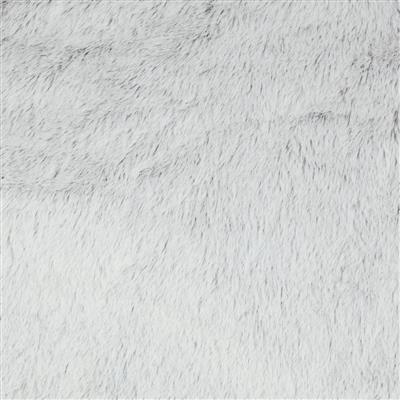 Womens Grey Mink Faux Fur Snood Scarf