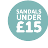 Sandals Under £15