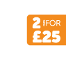 2 pairs for £25
