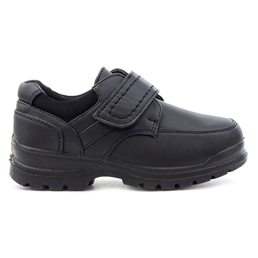 Trux Kids Black Easy Fasten Shoe