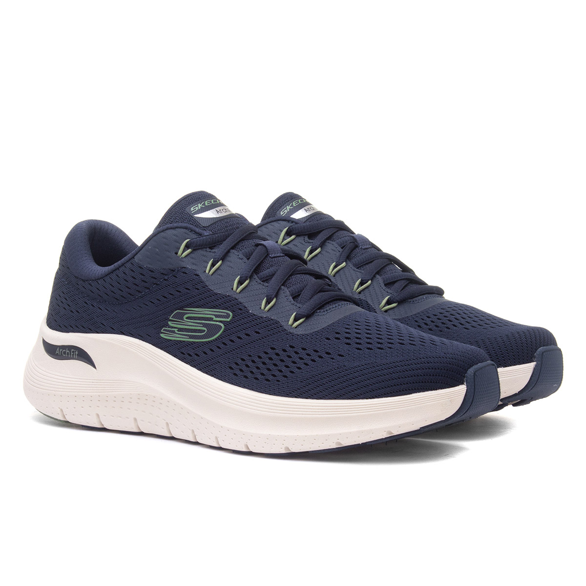 Skechers Arch Fit 2.0 Mens Navy Vegan Trainer