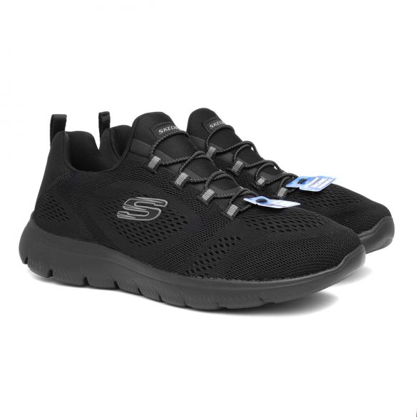 Image ofSkechers Summits Perfect Views Black Trainers