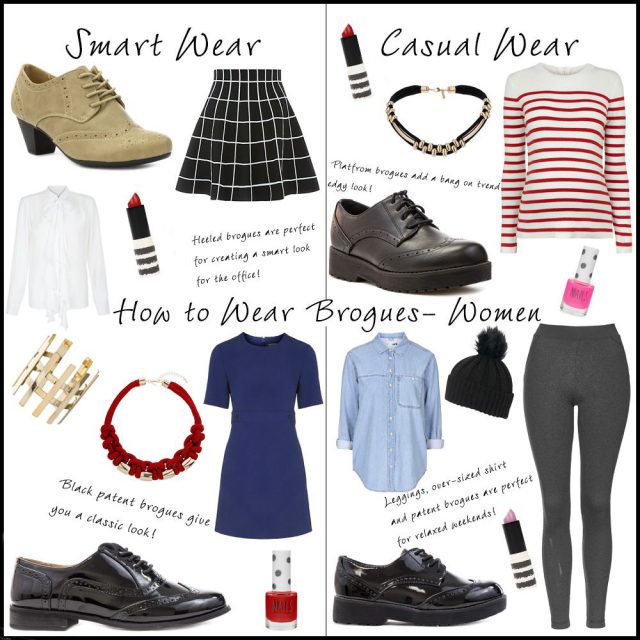 How to Style Womens Brogues 