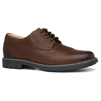 Catesby Brown Lace Up Brogue Shoe