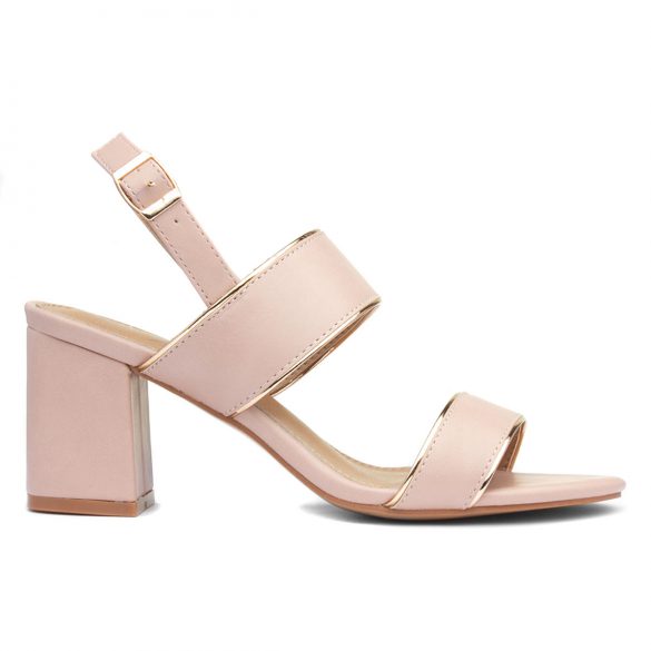 Lunar Aldora Womens Pink Strappy Heel