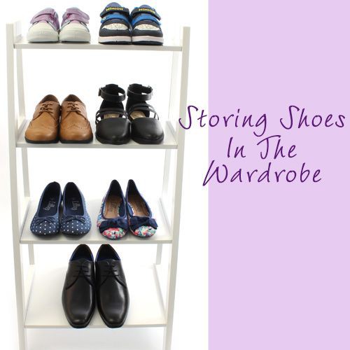 Storing Shoes in the wardrobe