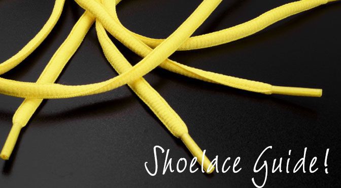 Shoelace guide!