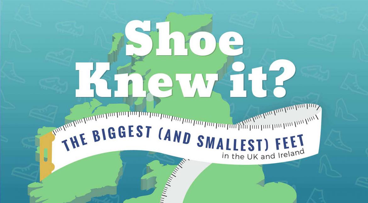 Shoe Knew It? The Biggest (and Smallest) Feet in the UK and Ireland Revealed