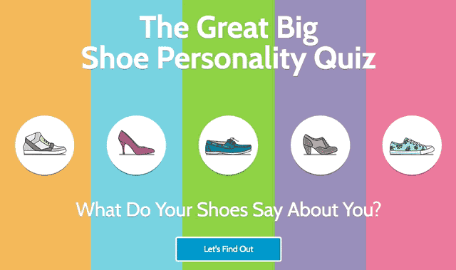 Shoe personality quiz