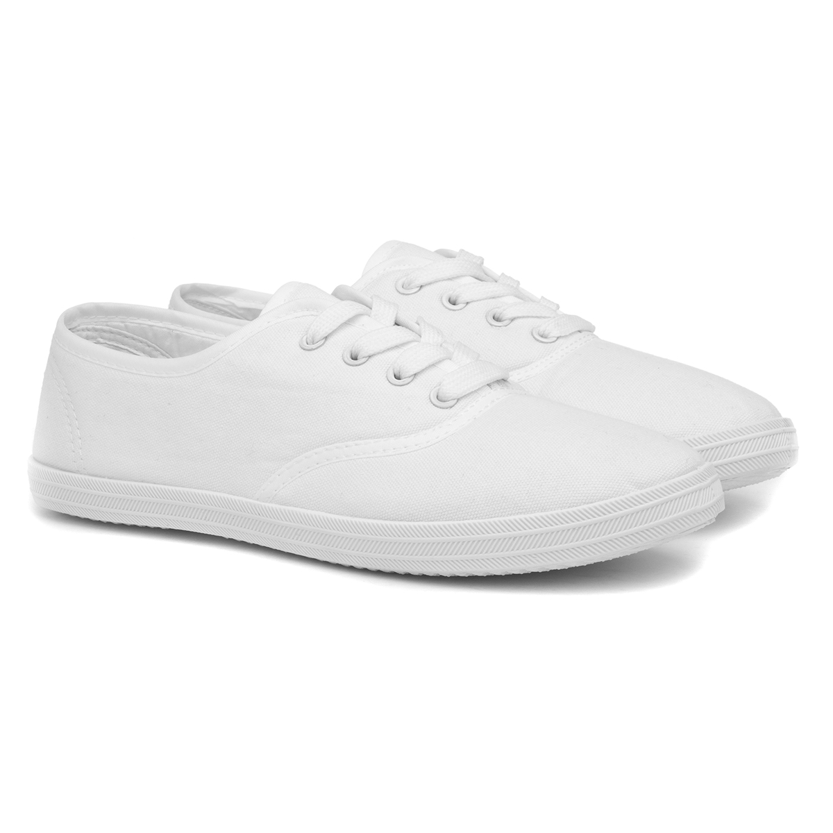 Red Fish White Canvas