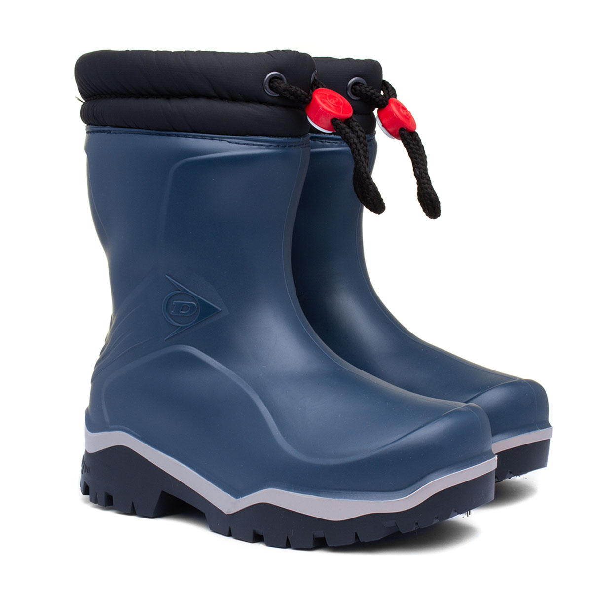 CAICJ98 Toddler Snow Boot Waterproof With Faux Fur Lined Outdoor Snow Boots For Girls Blue Little Kid Big Kid 1 5