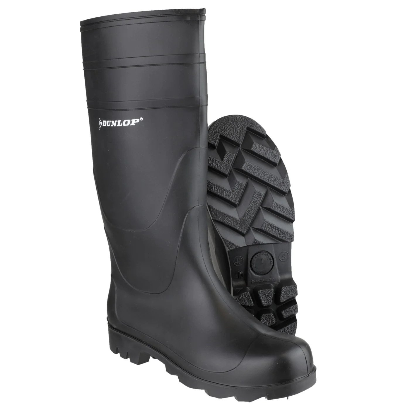 Dunlop Universal Adult Black Welly Boot