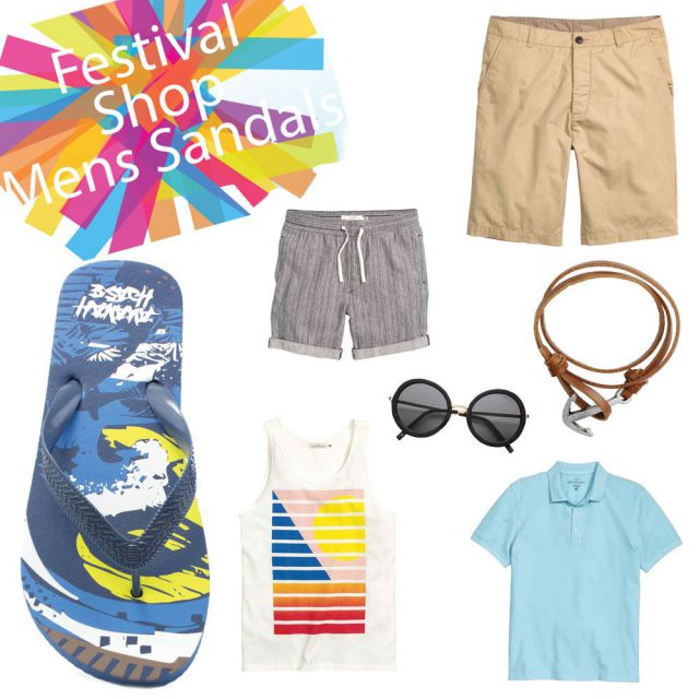 Festival Looks For Men- Sandals 