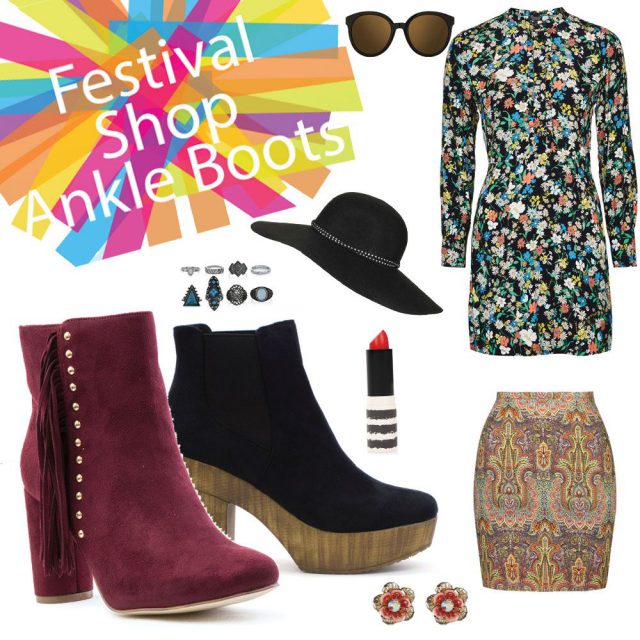 Festival Footwear Womens Ankle Boots 