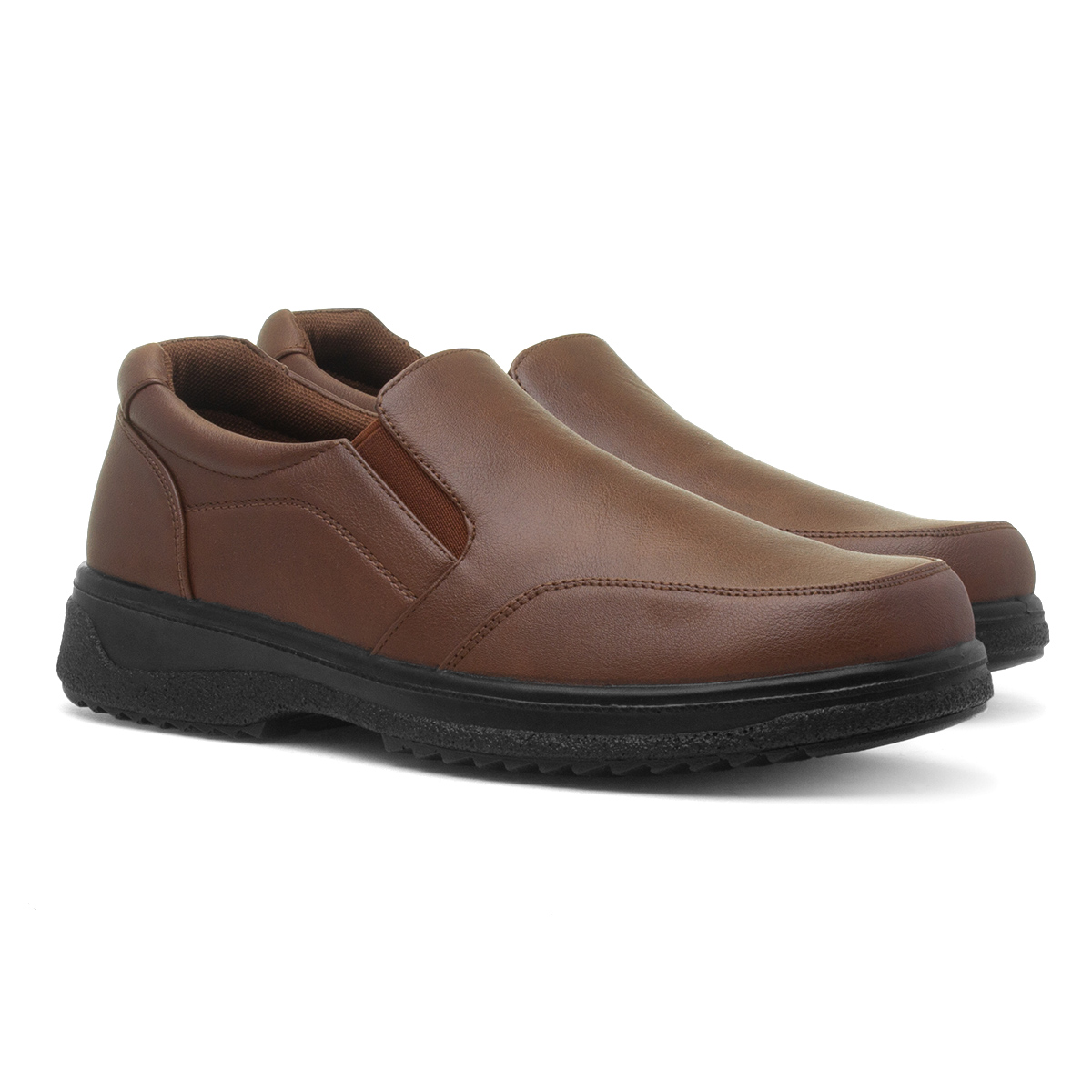 Hobos Mens Brown Slip On Shoe