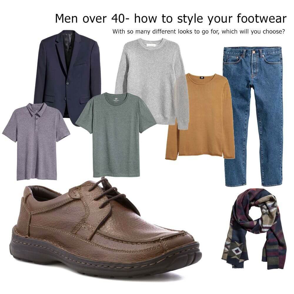 Men over 40 how to style your footwear