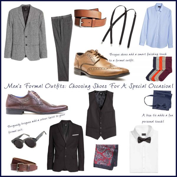 Men's formal outfits: choosing shoes for a special occasion