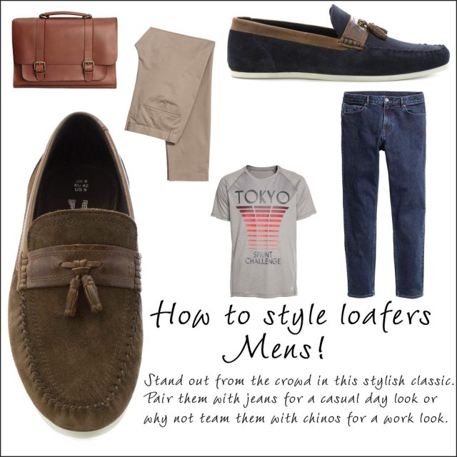How to Wear Mens Loafers
