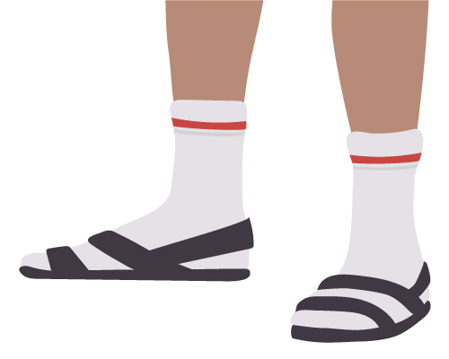 Men's Socks-Sandals
