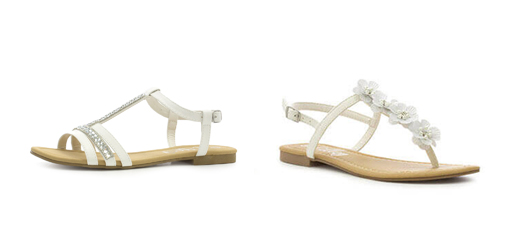 Embellished Flat Sandals