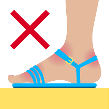 Women S Sandals Fit Guide How Should Women S Sandals Fit