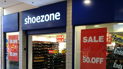 shoe zone sale