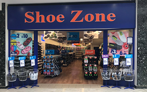 shoe zone delivery