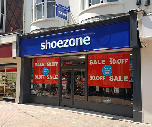 shoe stores