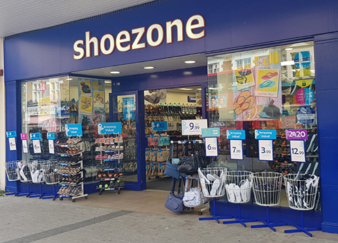 Shoe Shops in [Clacton] (1629) Shoe Zone