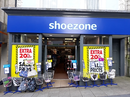 shoe zone lunch bags