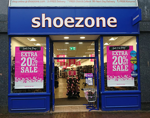 shoe zone next day delivery