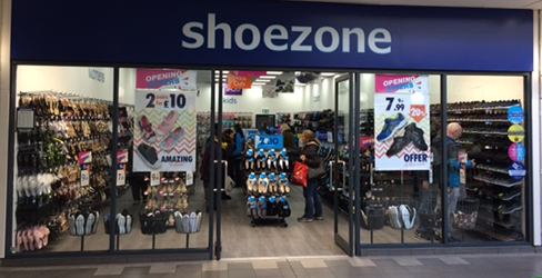 shoe zone surrey quays