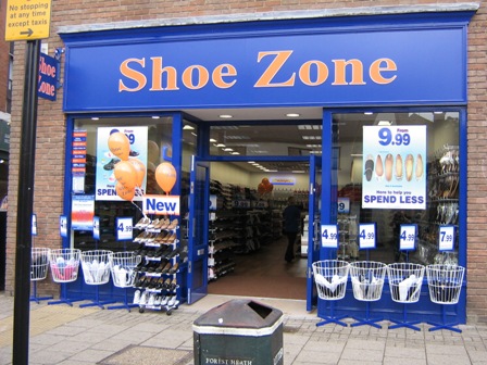 shoe zones near me